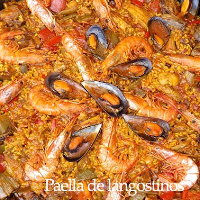 Paella Langostinos